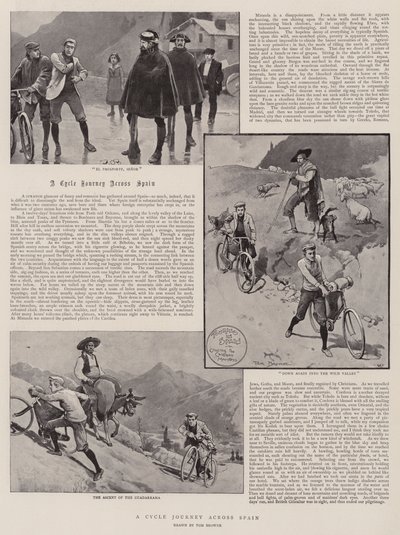 Voyage à vélo à travers l